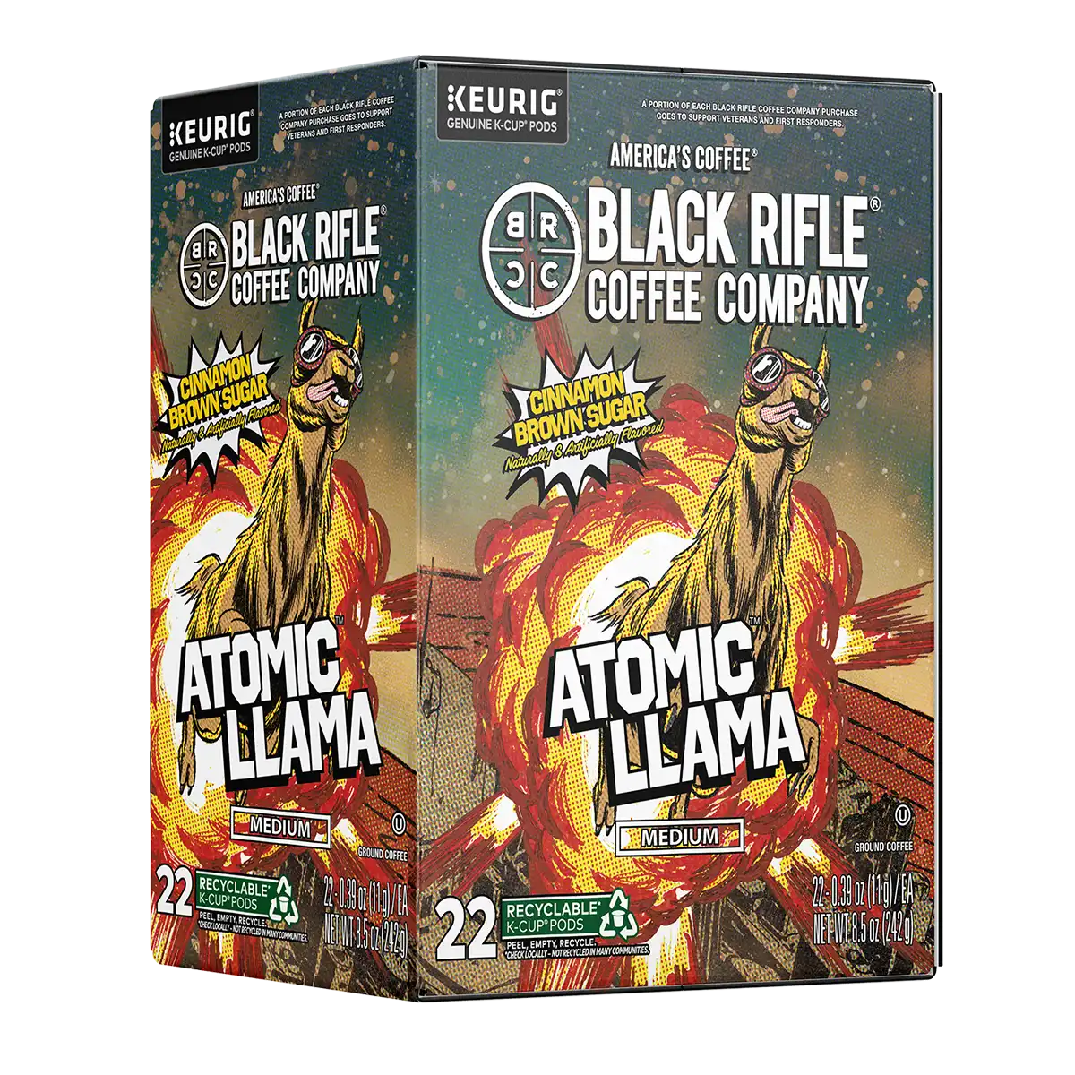 Atomic Llama, K-Cups