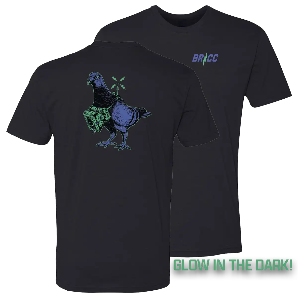 Spy Pigeon T-Shirt: Bolt Series