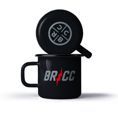 Black Magic Enamel Mug