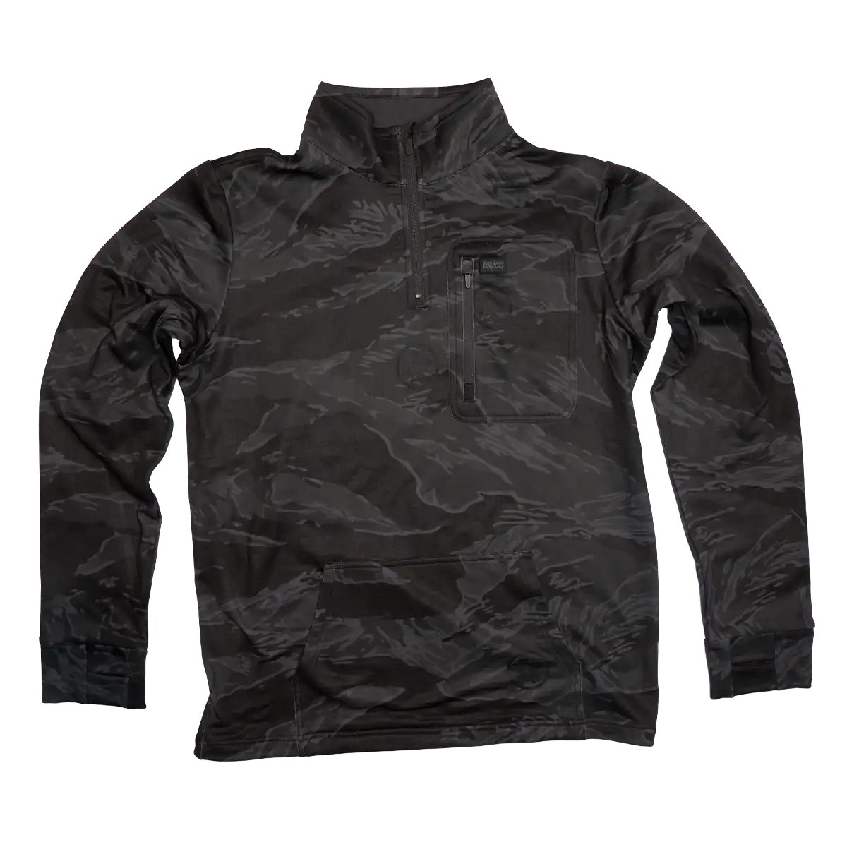 MO Grenade Waffle Fleece Quarter Zip Pullover