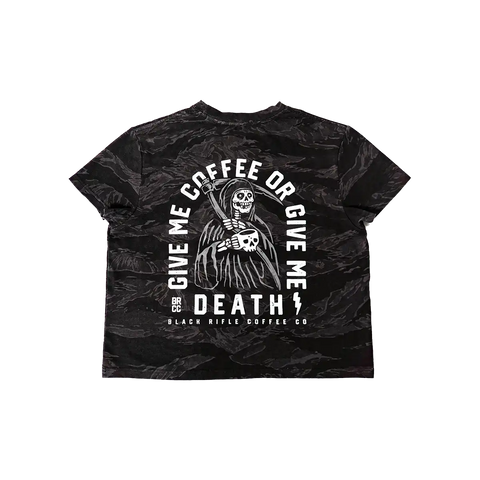 Women's Grim Sipper Crop T-Shirt