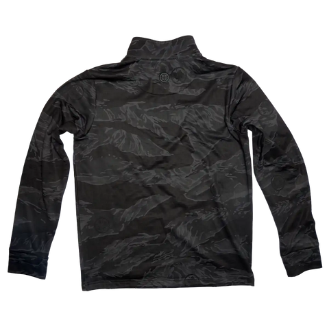 MO Grenade Waffle Fleece Quarter Zip Pullover