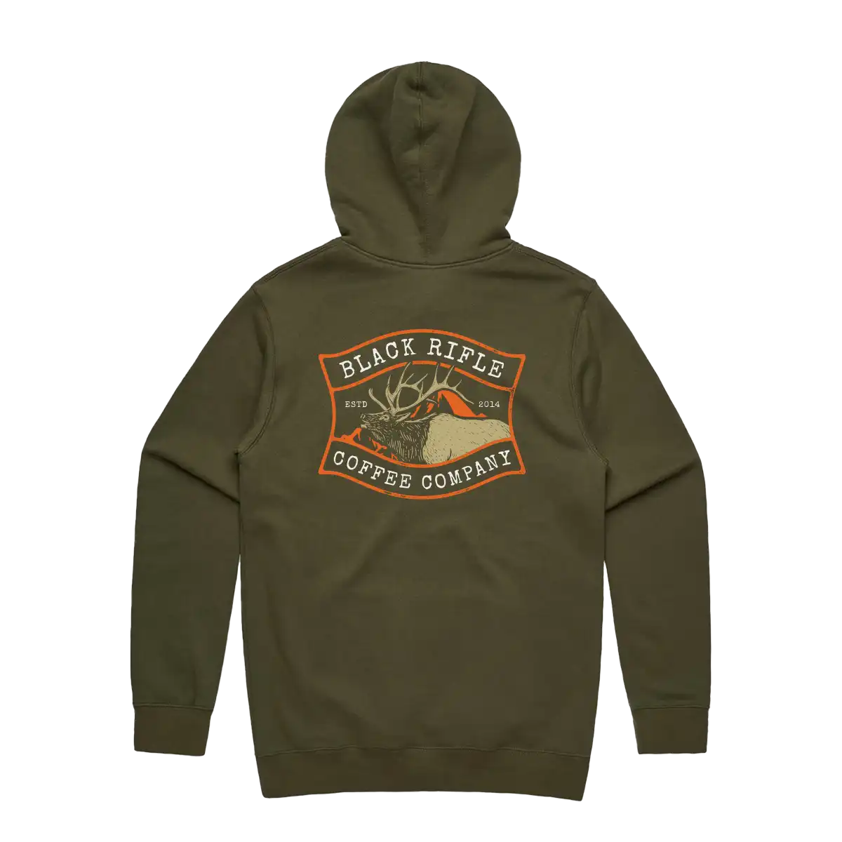 Elk Badge Pullover Hoodie
